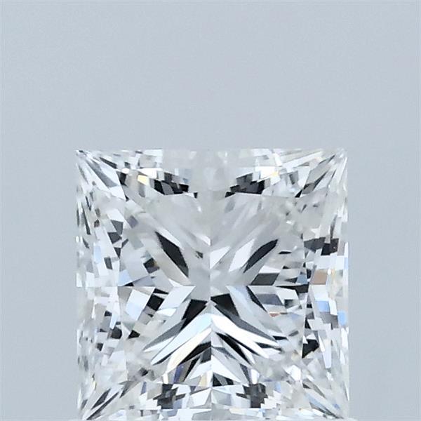 1.10 Carat Princess Lab Grown Diamond, Excellent Polish, E Color, VVS1 Clarity