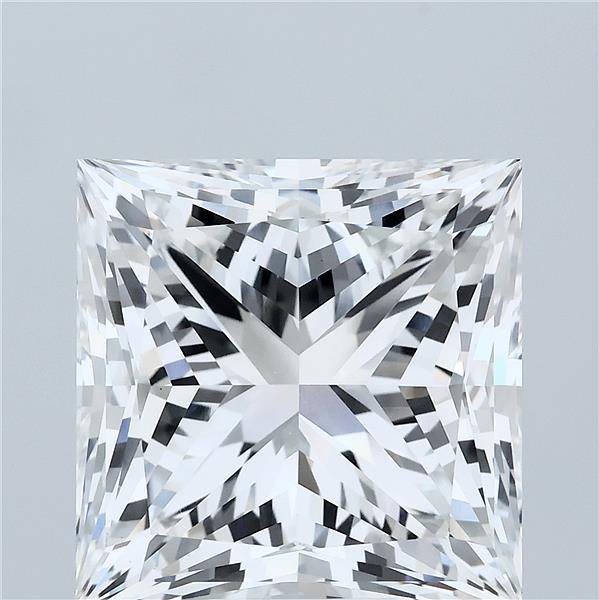 11.04 Carat Princess Lab Grown Diamond, Excellent Polish, F Color, VVS2 Clarity