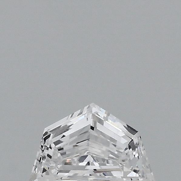 0.32 Carat Pentagon Step Cut Lab Grown Diamond, Very Good Polish, D Color, VVS2 Clarity