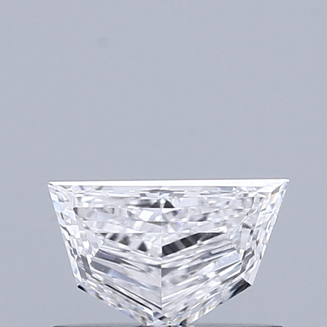 0.32 Carat Pentagon Step Cut Lab Grown Diamond, Very Good Polish, E Color, VS1 Clarity