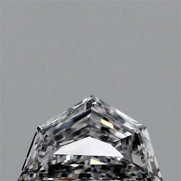 0.33 Carat Pentagon Step Cut Lab Grown Diamond, Excellent Polish, E Color, VVS2 Clarity