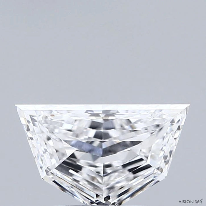 1.22 Carat Pentagon Step Cut Lab Grown Diamond, Excellent Polish, D Color, VVS2 Clarity