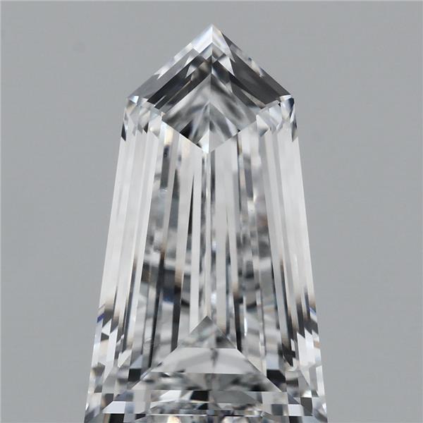 2.97 Carat Pentagon Step Cut Lab Grown Diamond, Excellent Polish, D Color, VVS2 Clarity