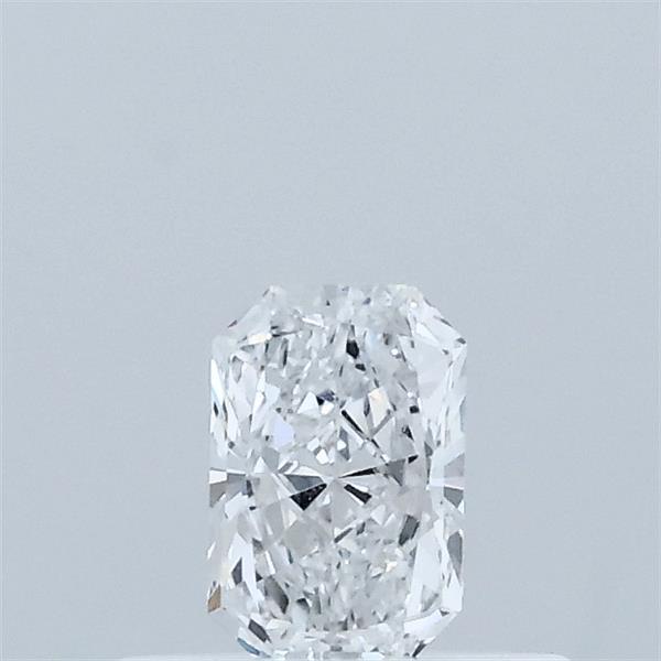 0.30 Carat Radiant Lab Grown Diamond, Very Good Polish, D Color, VVS2 Clarity