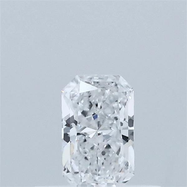 0.31 Carat Radiant Lab Grown Diamond, Very Good Polish, D Color, VVS1 Clarity