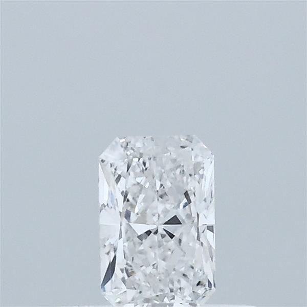 0.31 Carat Radiant Lab Grown Diamond, Very Good Polish, D Color, VVS2 Clarity