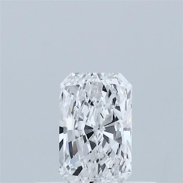 0.31 Carat Radiant Lab Grown Diamond, Very Good Polish, D Color, VVS2 Clarity