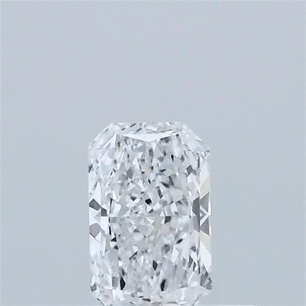 0.32 Carat Radiant Lab Grown Diamond, Very Good Polish, D Color, VVS1 Clarity