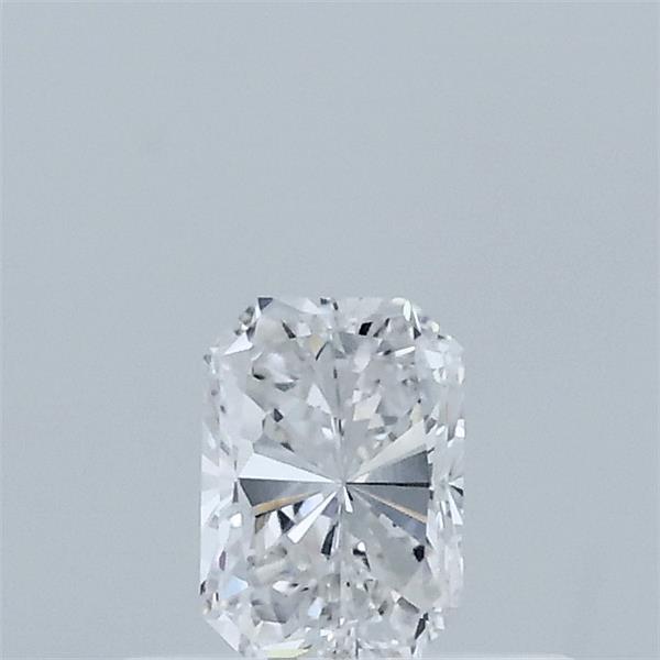 0.34 Carat Radiant Lab Grown Diamond, Excellent Polish, D Color, VVS1 Clarity