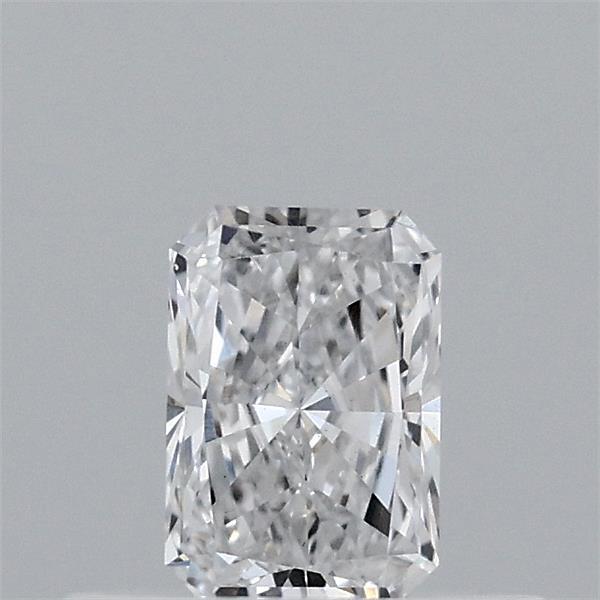 0.34 Carat Radiant Lab Grown Diamond, Very Good Polish, D Color, VS1 Clarity