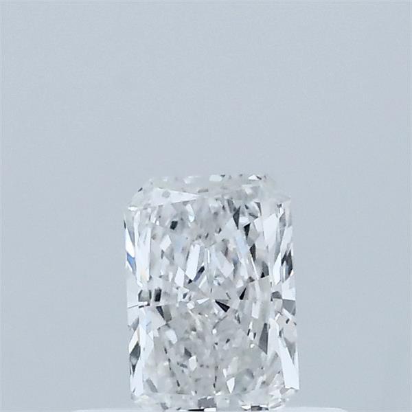 0.35 Carat Radiant Lab Grown Diamond, Very Good Polish, E Color, VVS2 Clarity
