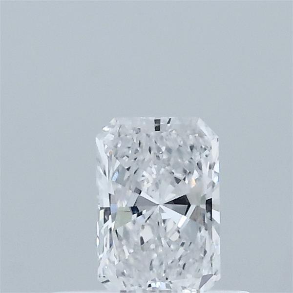 0.36 Carat Radiant Lab Grown Diamond, Excellent Polish, D Color, VVS1 Clarity