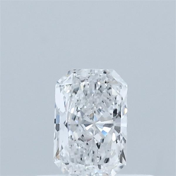0.36 Carat Radiant Lab Grown Diamond, Very Good Polish, D Color, VVS1 Clarity