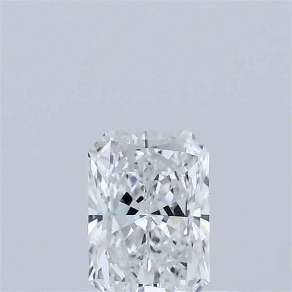 0.37 Carat Radiant Lab Grown Diamond, Very Good Polish, D Color, VS1 Clarity