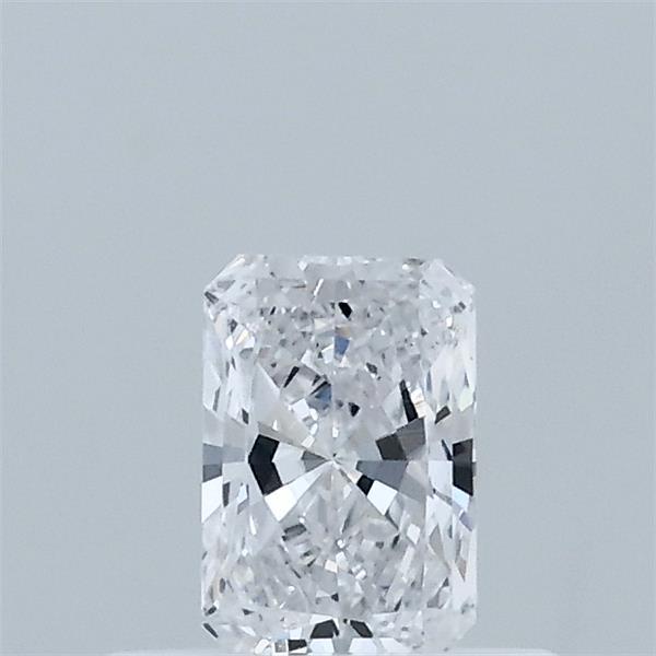 0.37 Carat Radiant Lab Grown Diamond, Very Good Polish, D Color, VS1 Clarity