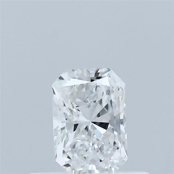0.37 Carat Radiant Lab Grown Diamond, Very Good Polish, D Color, VS1 Clarity