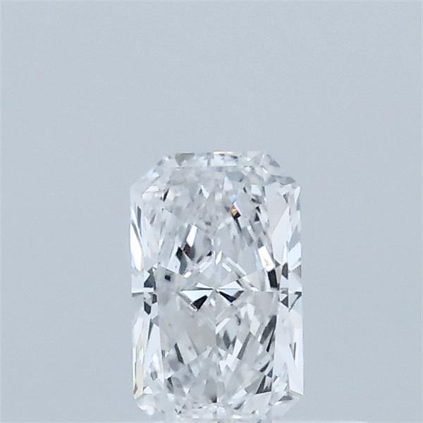 0.38 Carat Radiant Lab Grown Diamond, Very Good Polish, D Color, VS1 Clarity