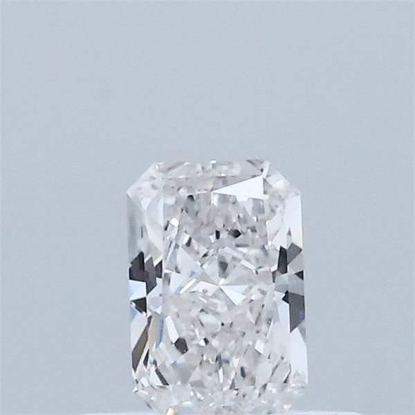 0.38 Carat Radiant Lab Grown Diamond, Very Good Polish, F Color, VVS1 Clarity