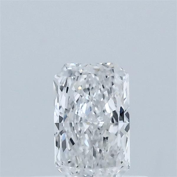 0.39 Carat Radiant Lab Grown Diamond, Excellent Polish, E Color, VVS2 Clarity