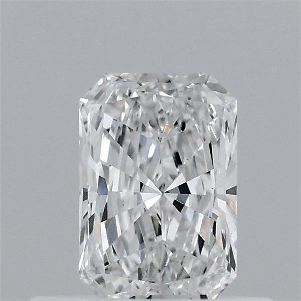 0.44 Carat Radiant Lab Grown Diamond, Very Good Polish, E Color, VS1 Clarity