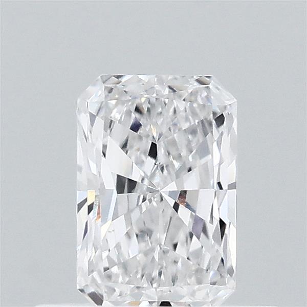 0.45 Carat Radiant Lab Grown Diamond, Very Good Polish, D Color, VS1 Clarity