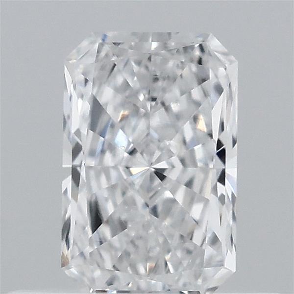 0.45 Carat Radiant Lab Grown Diamond, Very Good Polish, D Color, VVS1 Clarity