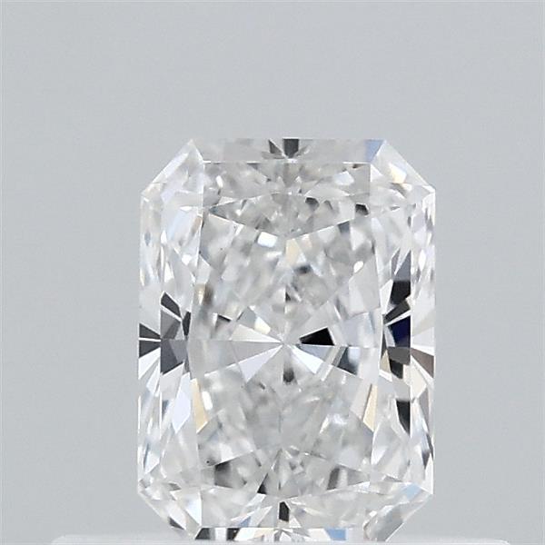0.47 Carat Radiant Lab Grown Diamond, Very Good Polish, E Color, VS1 Clarity