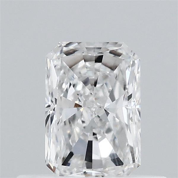 0.47 Carat Radiant Lab Grown Diamond, Very Good Polish, E Color, VS1 Clarity