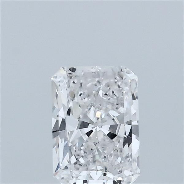 0.51 Carat Radiant Lab Grown Diamond, Very Good Polish, D Color, VS1 Clarity