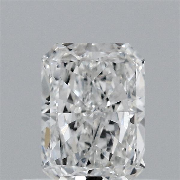 0.55 Carat Radiant Lab Grown Diamond, Very Good Polish, G Color, VS2 Clarity