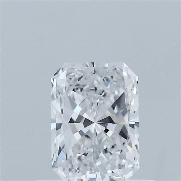 0.56 Carat Radiant Lab Grown Diamond, Very Good Polish, D Color, VS1 Clarity