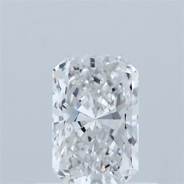 0.56 Carat Radiant Lab Grown Diamond, Very Good Polish, E Color, VS1 Clarity
