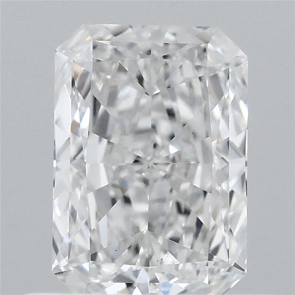 0.67 Carat Radiant Lab Grown Diamond, Very Good Polish, E Color, VS1 Clarity