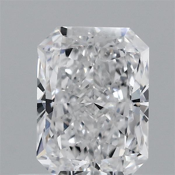 0.68 Carat Radiant Lab Grown Diamond, Very Good Polish, D Color, VS1 Clarity