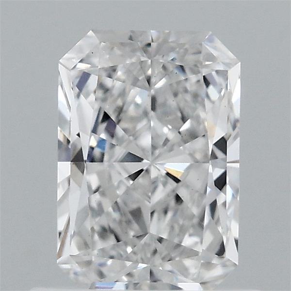 0.82 Carat Radiant Lab Grown Diamond, Very Good Polish, E Color, VS1 Clarity