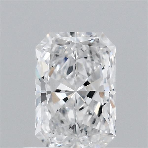 0.83 Carat Radiant Lab Grown Diamond, Excellent Polish, D Color, VS1 Clarity