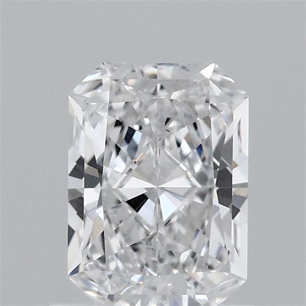 0.90 Carat Radiant Lab Grown Diamond, Very Good Polish, D Color, VS1 Clarity