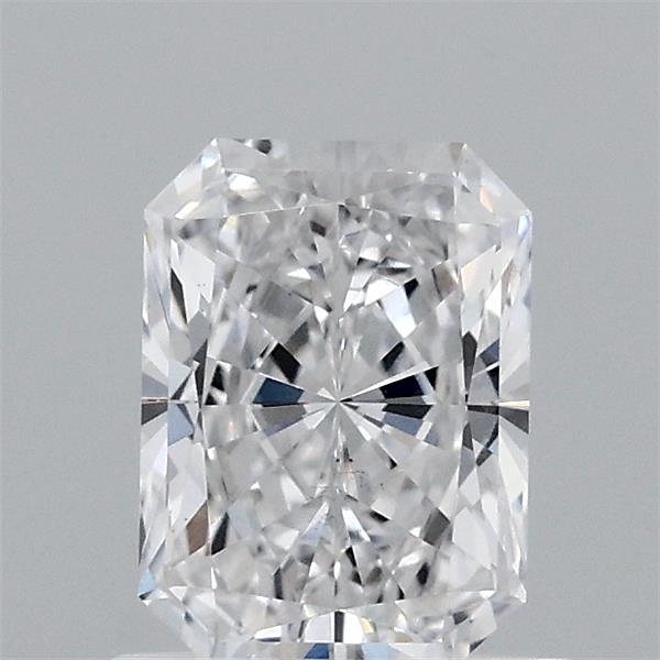 0.93 Carat Radiant Lab Grown Diamond, Excellent Polish, D Color, VS1 Clarity