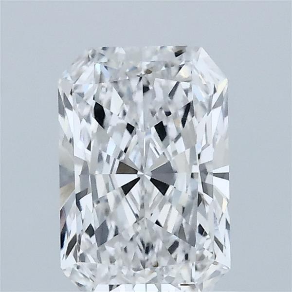 1.02 Carat Radiant Lab Grown Diamond, Excellent Polish, D Color, VVS1 Clarity
