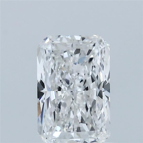 1.03 Carat Radiant Lab Grown Diamond, Excellent Polish, E Color, VVS2 Clarity