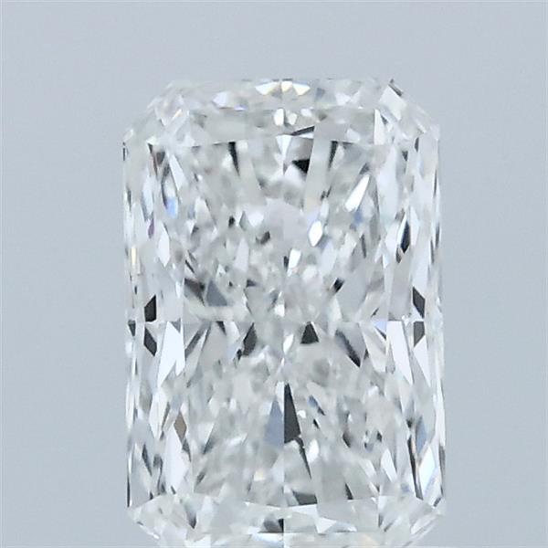 1.06 Carat Radiant Lab Grown Diamond, Excellent Polish, E Color, VS1 Clarity