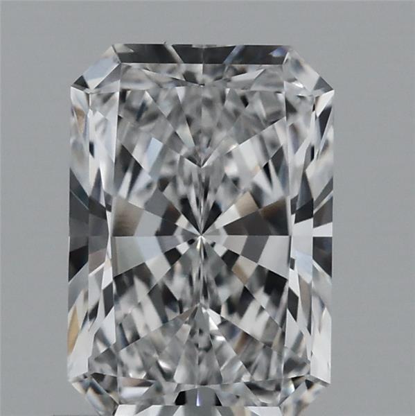 1.07 Carat Radiant Lab Grown Diamond, Excellent Polish, D Color, IF Clarity