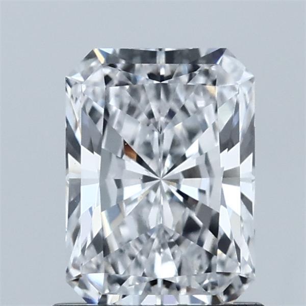 1.10 Carat Radiant Lab Grown Diamond, Excellent Polish, D Color, VS1 Clarity