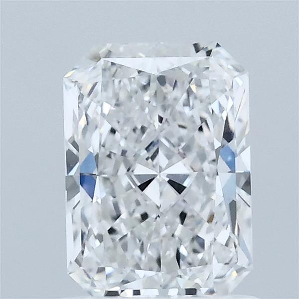 1.10 Carat Radiant Lab Grown Diamond, Excellent Polish, E Color, VVS2 Clarity