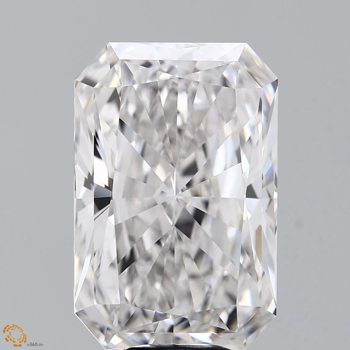 11.20 Carat Radiant Lab Grown Diamond, Excellent Polish, F Color, VVS2 Clarity