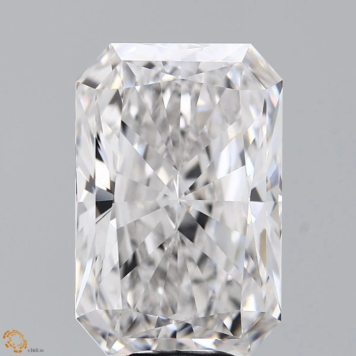 11.20 Carat Radiant Lab Grown Diamond, Excellent Polish, F Color, VVS2 Clarity