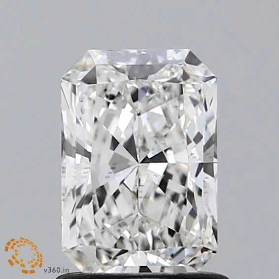 1.16 Carat Radiant Lab Grown Diamond, Excellent Polish, F Color, VS1 Clarity