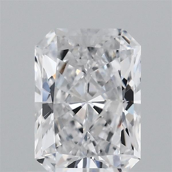 1.18 Carat Radiant Lab Grown Diamond, Excellent Polish, D Color, VS1 Clarity