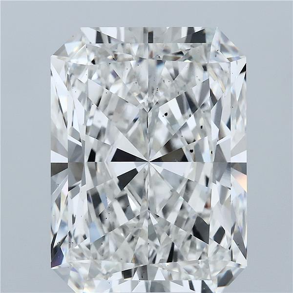 12.08 Carat Radiant Lab Grown Diamond, Excellent Polish, F Color, VS2 Clarity