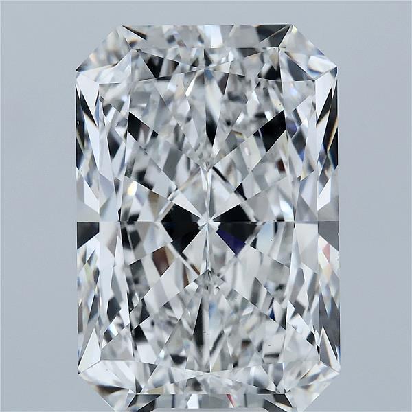 14.03 Carat Radiant Lab Grown Diamond, Excellent Polish, E Color, VS1 Clarity